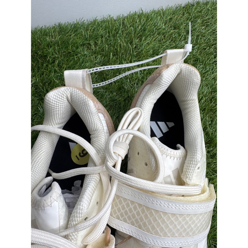 Adidas Adipower Weightlift 3 Shoes Mens 9‎ Womens 10 Off White Pink IH8235 NEW - Picture 10 of 10